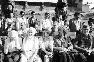 Na častni tribuni so sedeli Adelheide in Helmut Heuberger, Sabine in Reinhold Messner in Wolfgang Nairz. Foto: Viki Grošelj