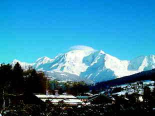Veličasten vrh osrednje Evrope - Mont Blanc