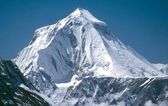 Daulagiri (8167 m) - Mnogi ga imajo za najlepši vrh med najvišjimi